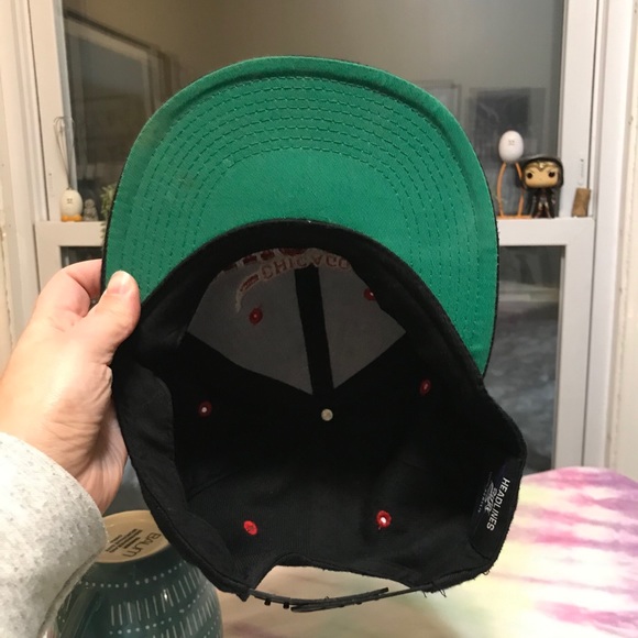 [Chicago Bulls] VTG Headlines SnapBack Hat - Picture 9 of 12